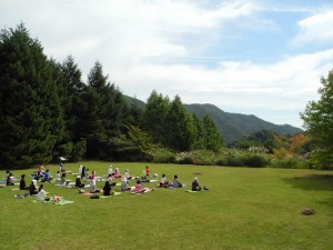 森林浴ヨガ @ 神戸市立森林植物園（受付場所：森林展示館窓口）